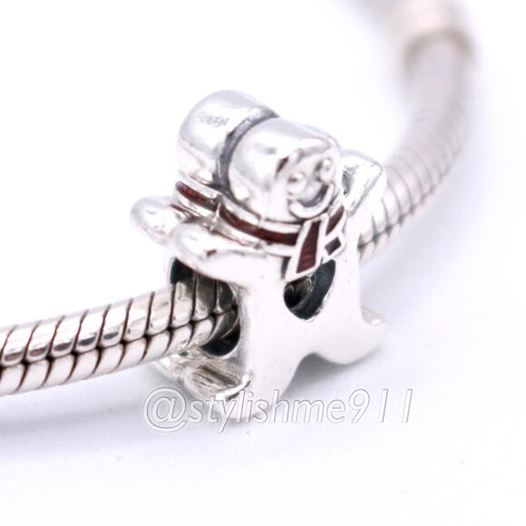 Authentic Pandora Sweet Gingerbread Man Charm - 792002EN07 - Picture 3 of 11